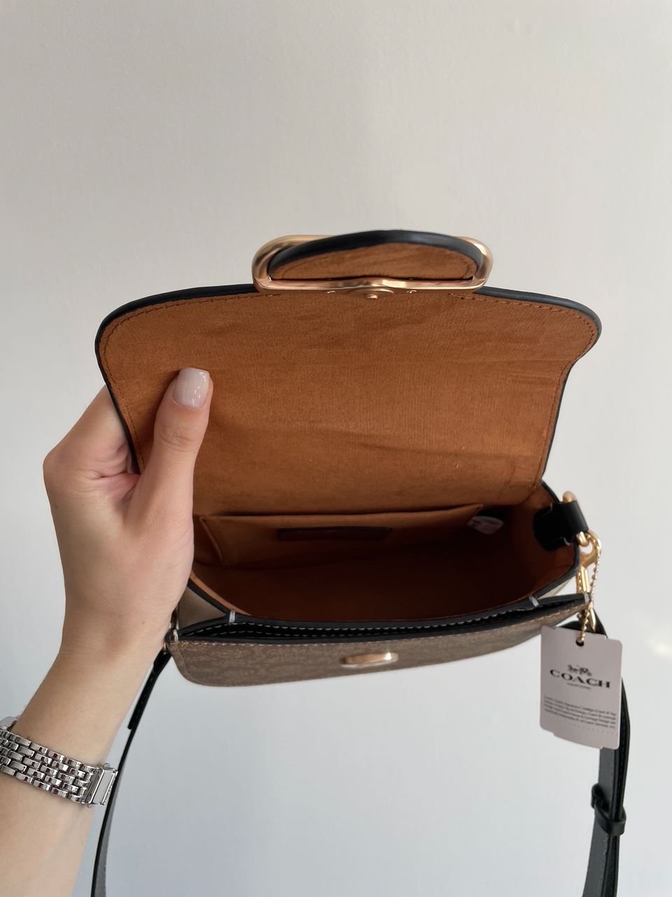 Coach Morgan Saddle Bag In Colorblock Signature Canvas - 27