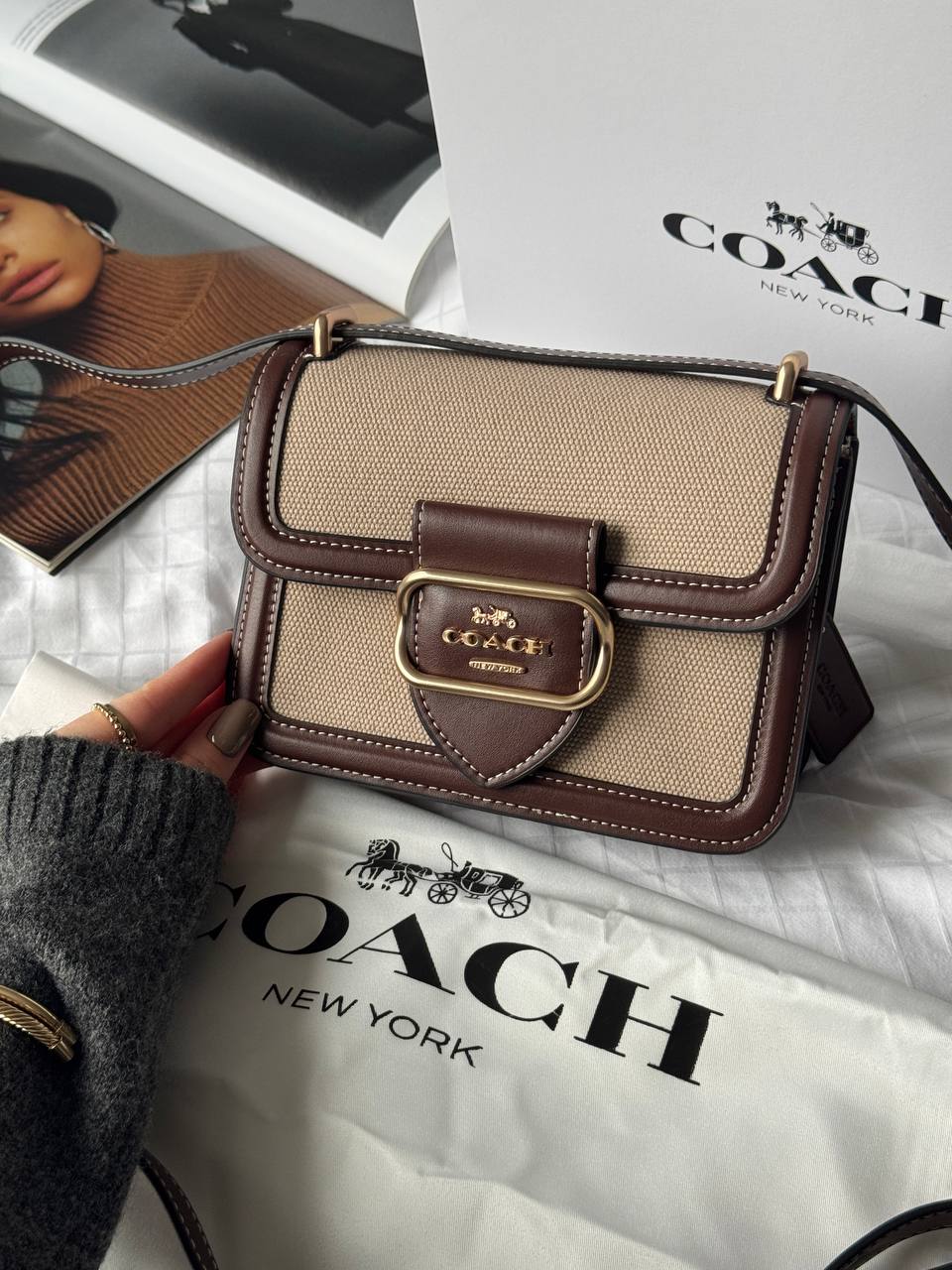 Coach Morgan Square Crossbody Bag Small - 4