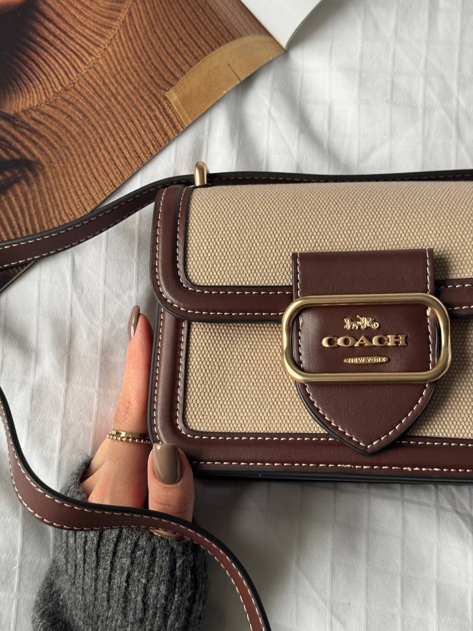 Coach Morgan Square Crossbody Bag Small - 7