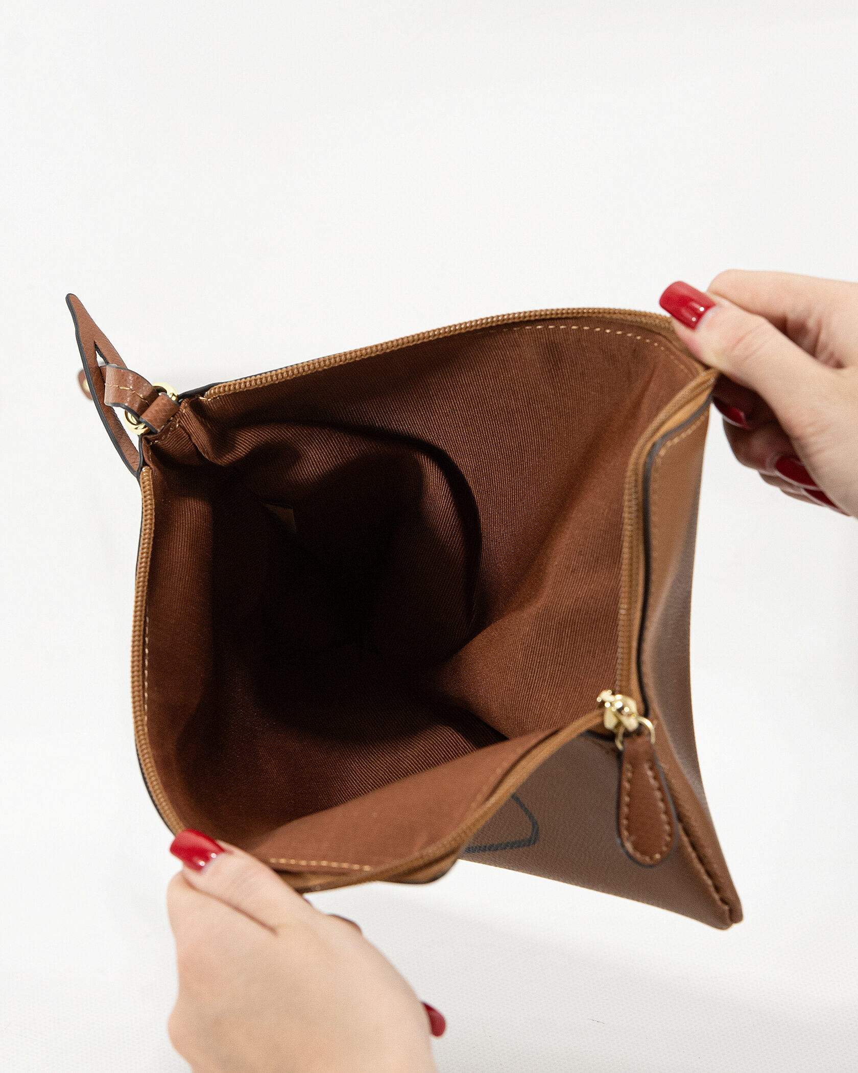 Coach Reversible Signature City Tote Khaki Saddle - 8