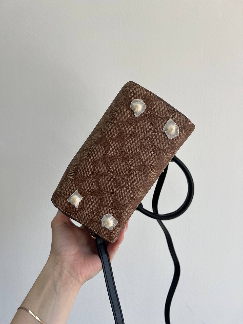 Coach Rowan Satchel In Signature Canvas - 10