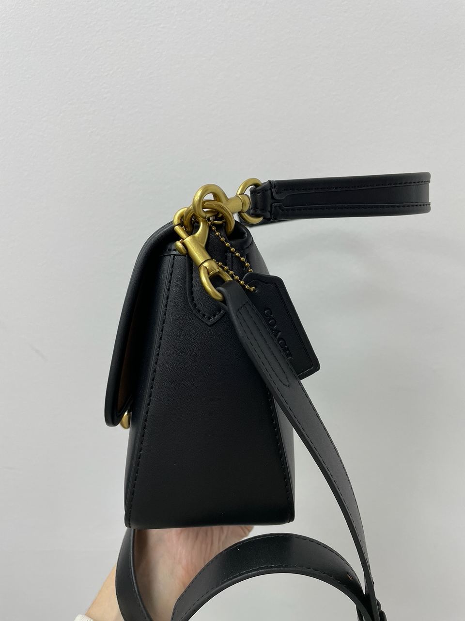 Coach Soft Tabby Calf Leather Shoulder Bag - 8