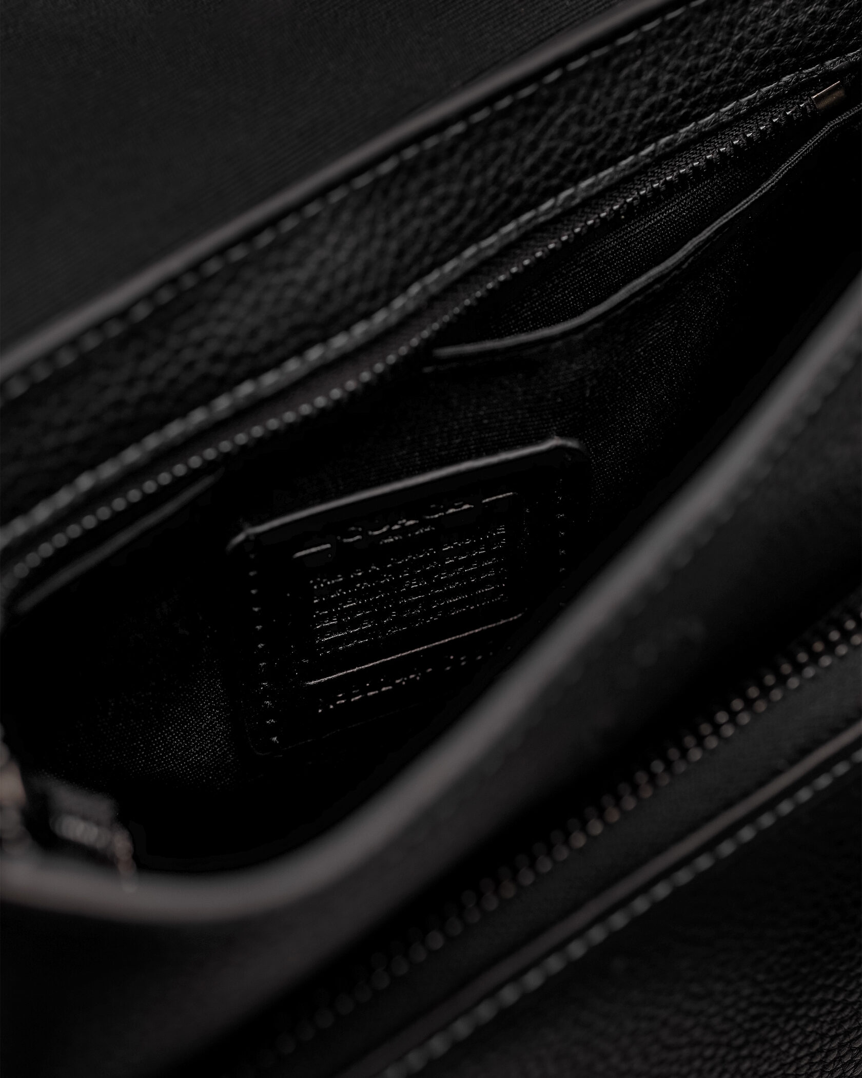 Coach Sullivan Flap Crossbody In Signature Canvas Total Black - 15