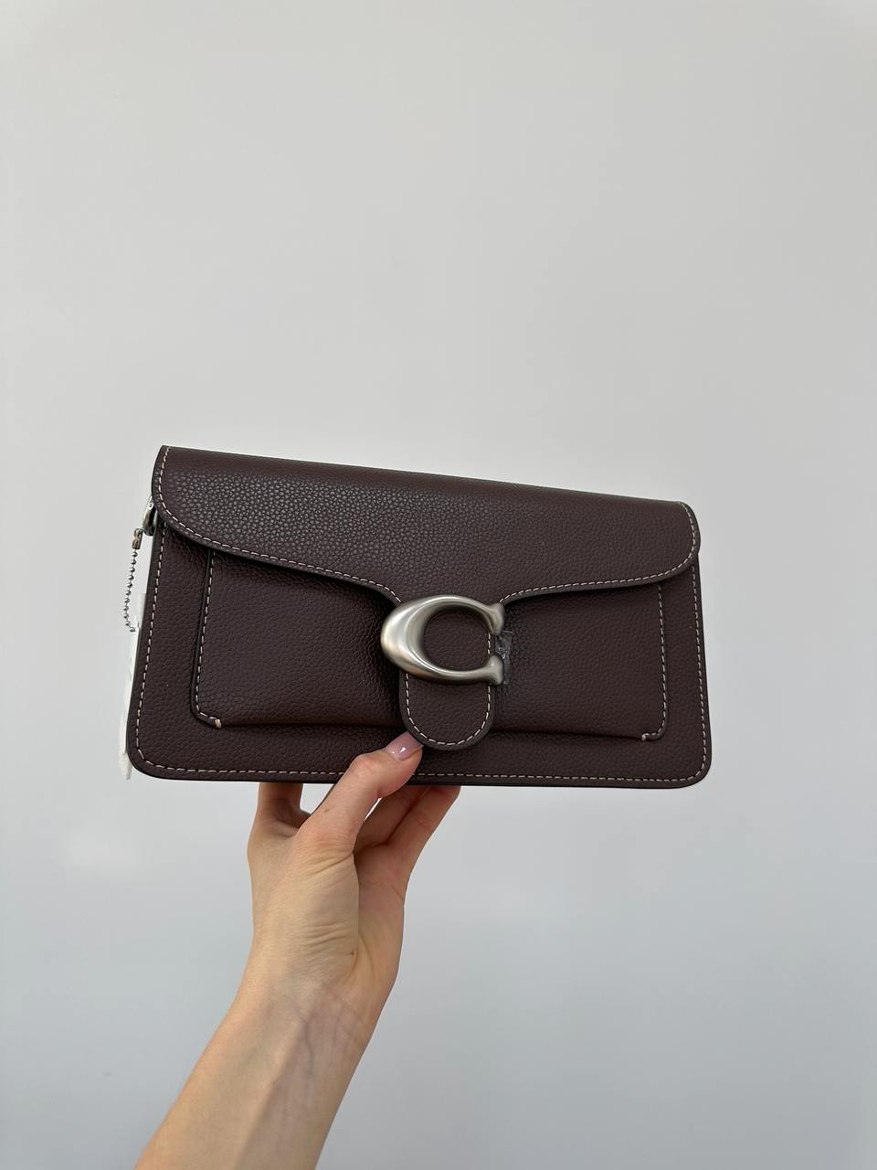 Coach Tabby Dark Beige Shoulder Bag 26 In Signature Canvas - 3