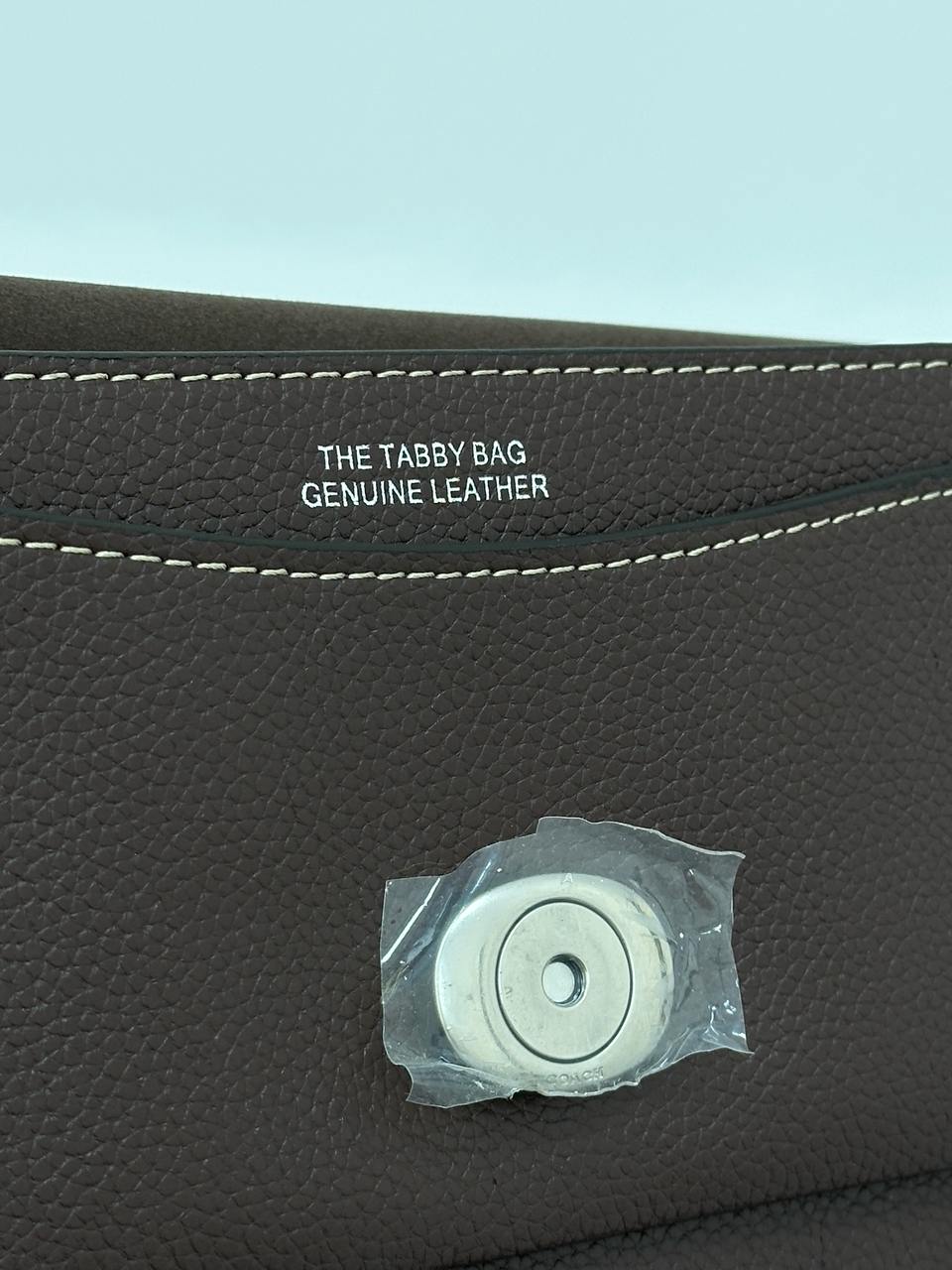 Coach Tabby Dark Beige Shoulder Bag 26 In Signature Canvas - 9