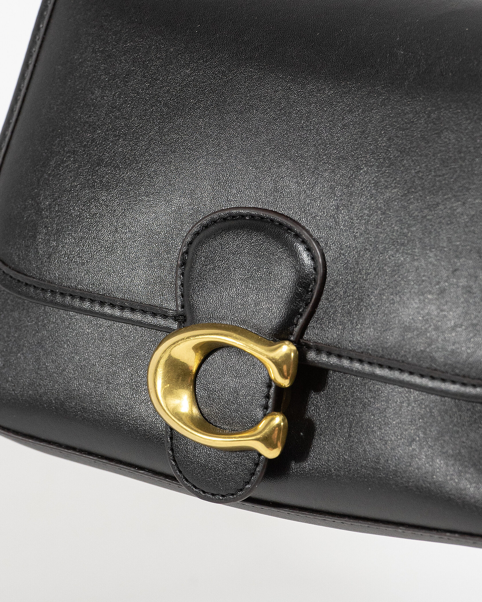 Coach Tabby Medium Shoulder Bag in Black Leather - 6