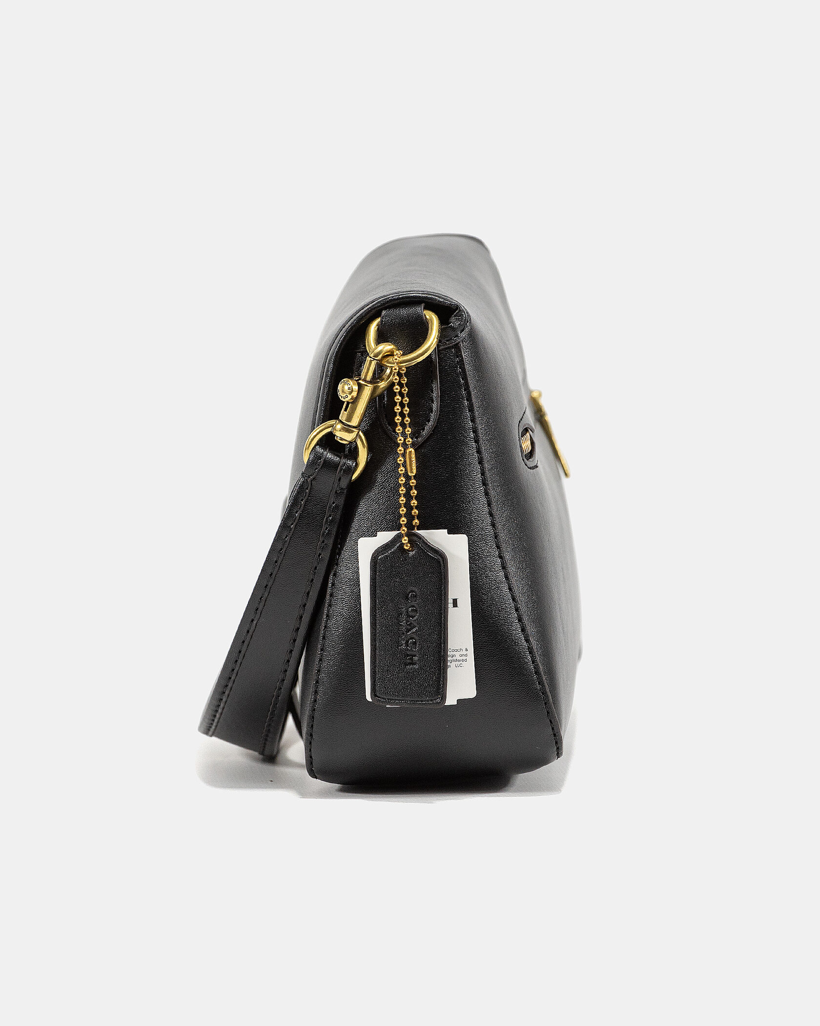 Coach Tabby Medium Shoulder Bag in Black Leather - 7