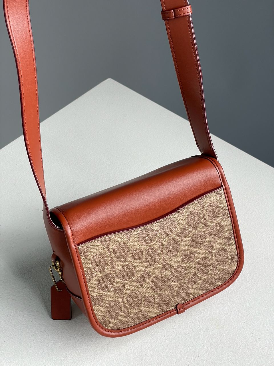 Coach Tabby Messenger In Signature Canvas - 14
