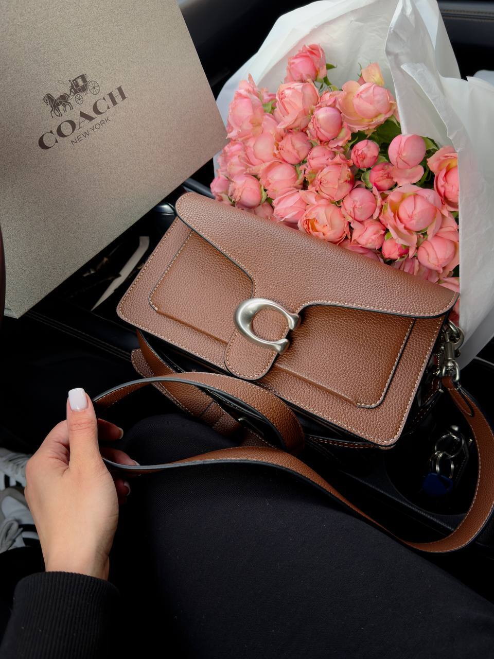 Coach Tabby Shoulder Bag 26 Brown - 4