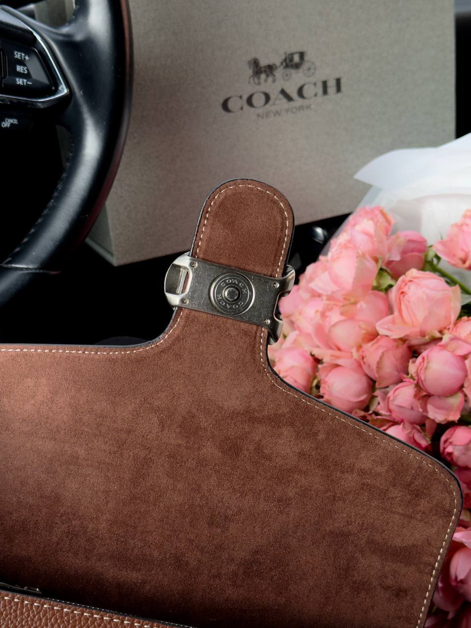 Coach Tabby Shoulder Bag 26 Brown - 9