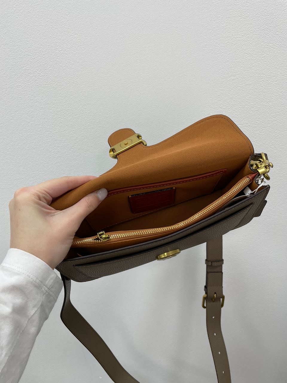 Coach Tabby Shoulder Bag 26 Dark Stone - 15