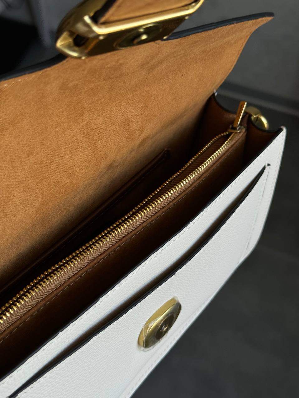 Coach Tabby Shoulder Bag 26 In Chalk. - 6