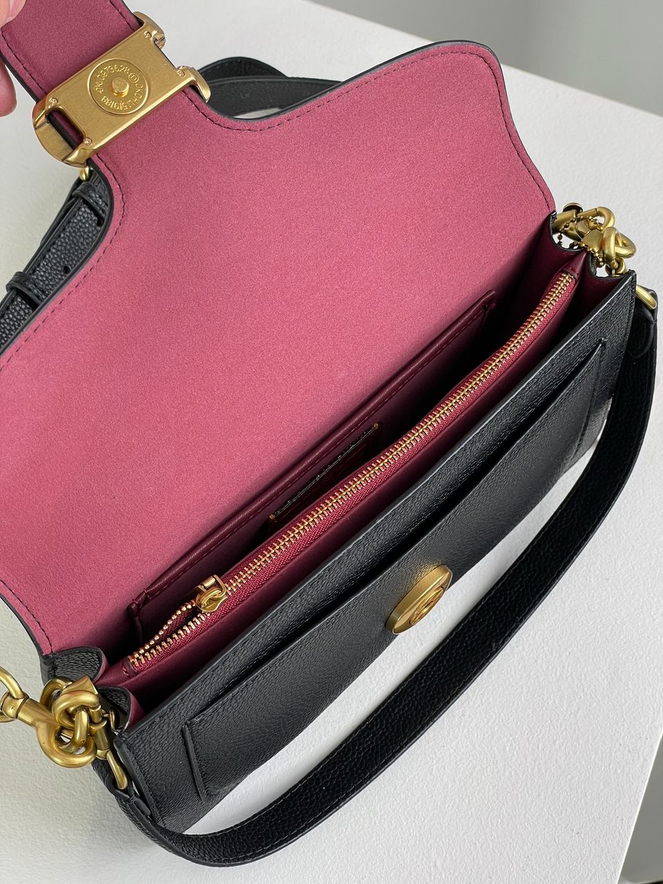 Coach Tabby Shoulder Bag 26 With Signature Canvas CH3 - 20