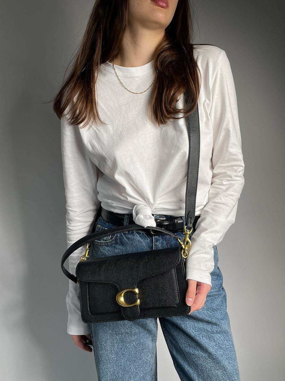 Coach Tabby Shoulder Bag 26 With Signature Canvas CH3 - 6