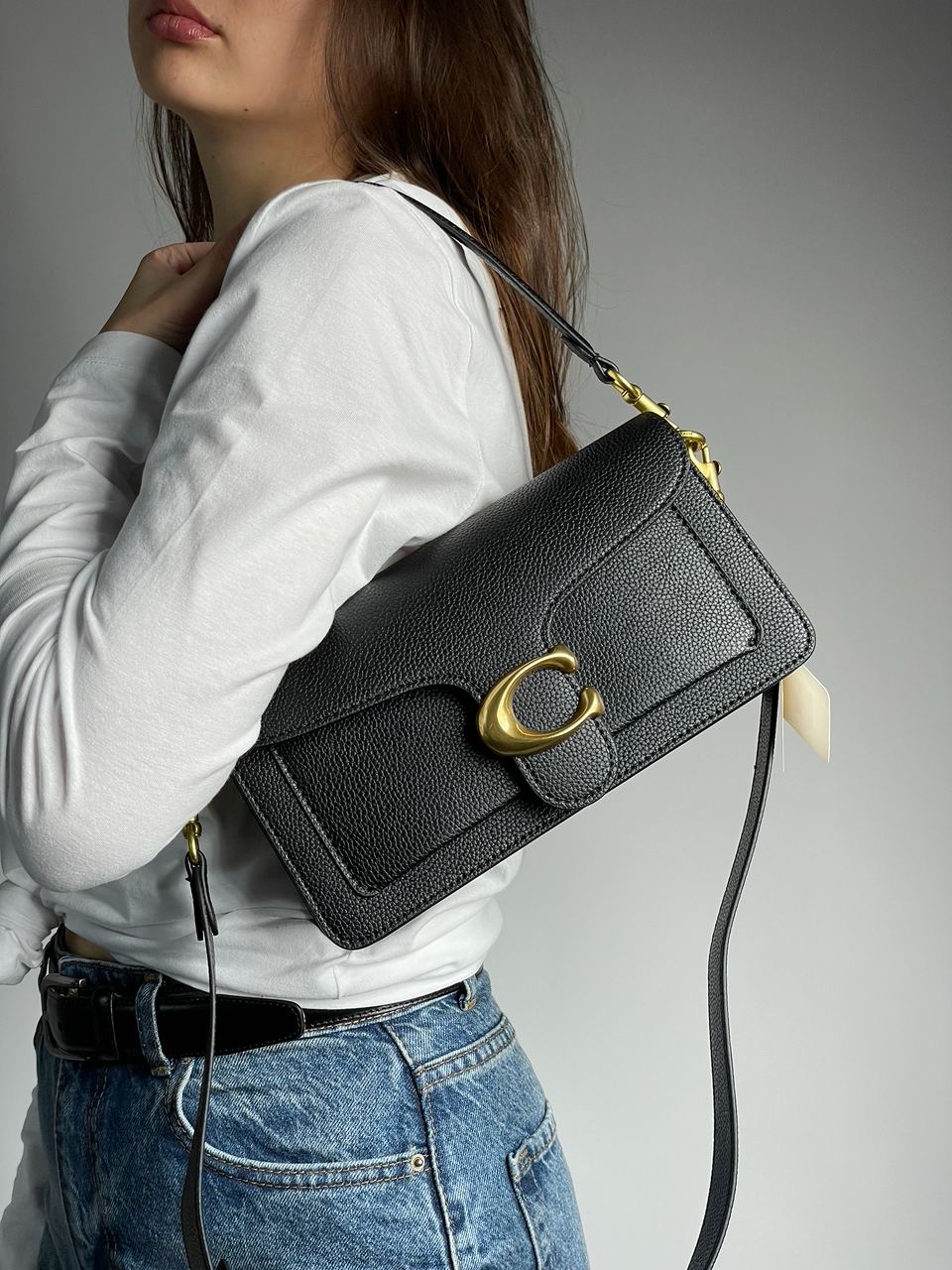 Coach Tabby Shoulder Bag 26 With Signature Canvas CH3 - 7