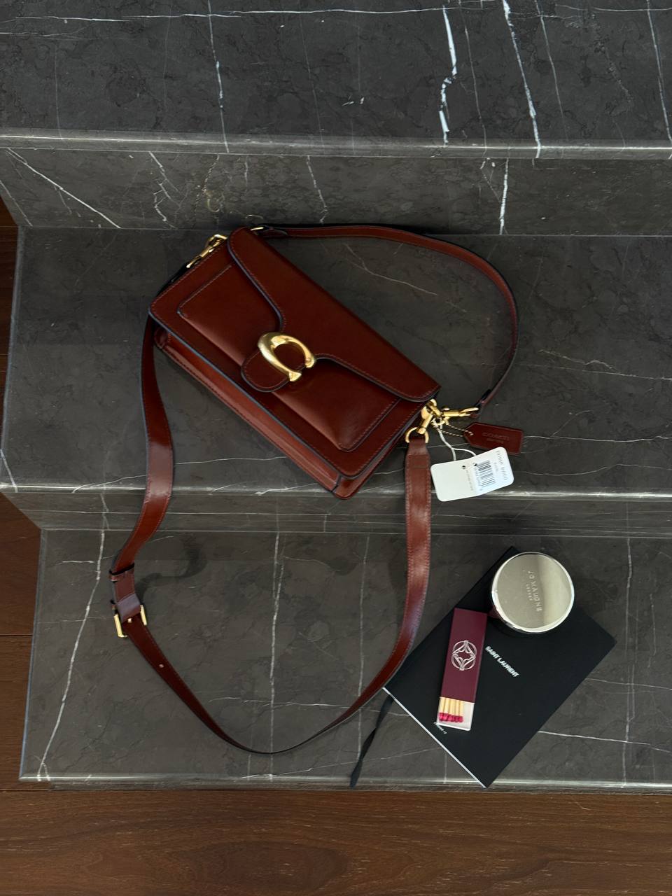 Coach Tabby Shoulder Brown Bag