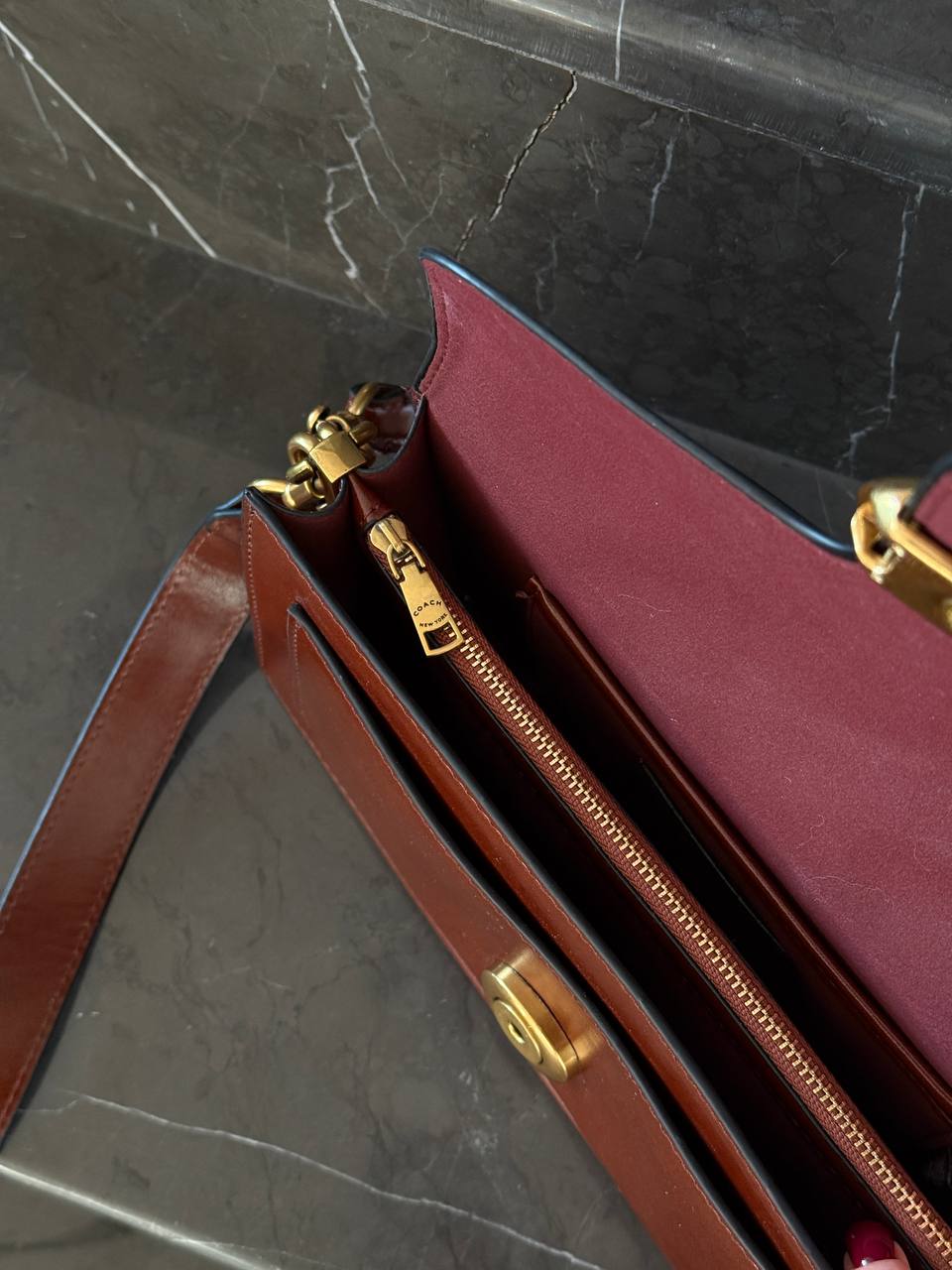 Coach Tabby Shoulder Brown Bag - 12