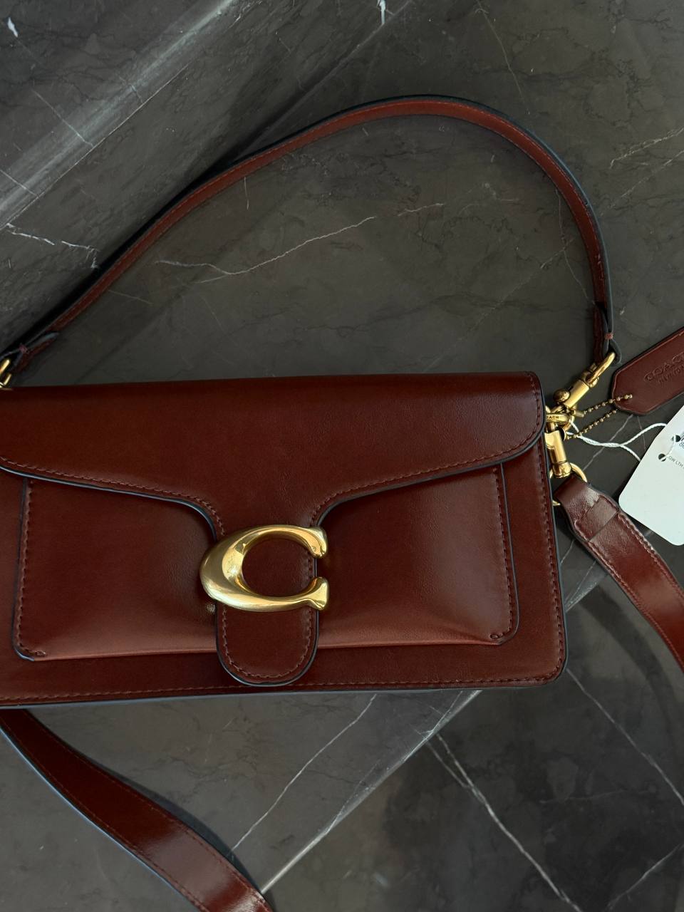 Coach Tabby Shoulder Brown Bag - 4