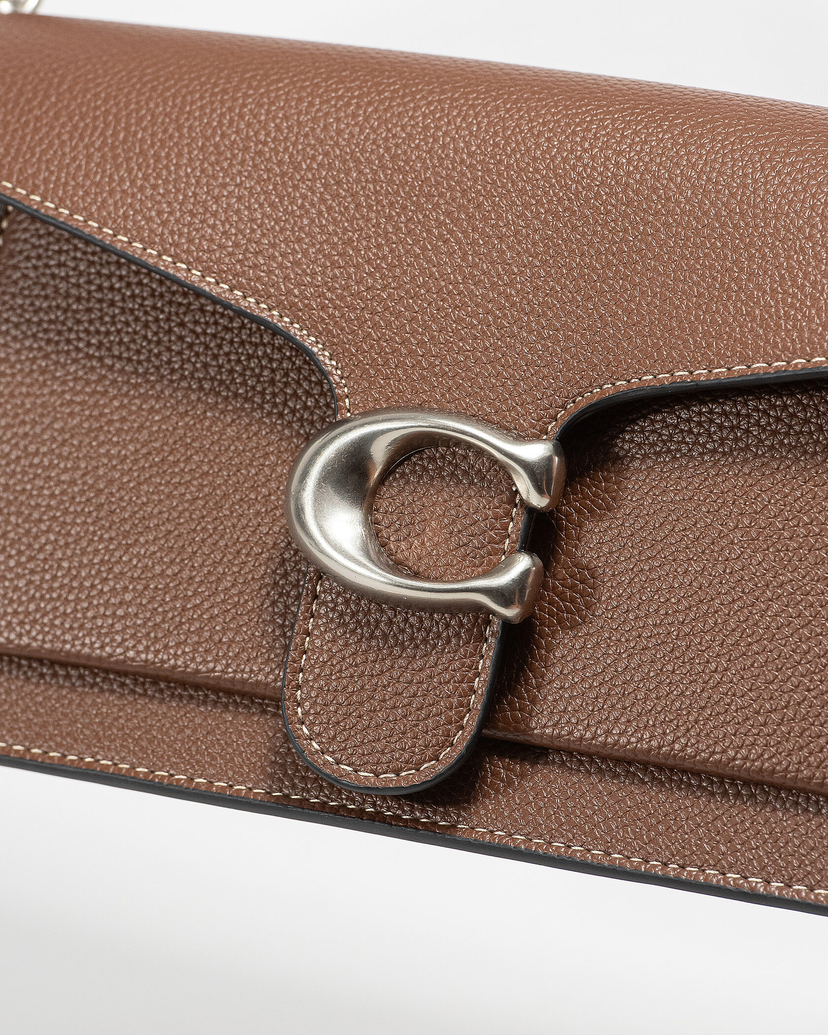 Coach Tabby Small Shoulder Bag in Brown Leather - 6