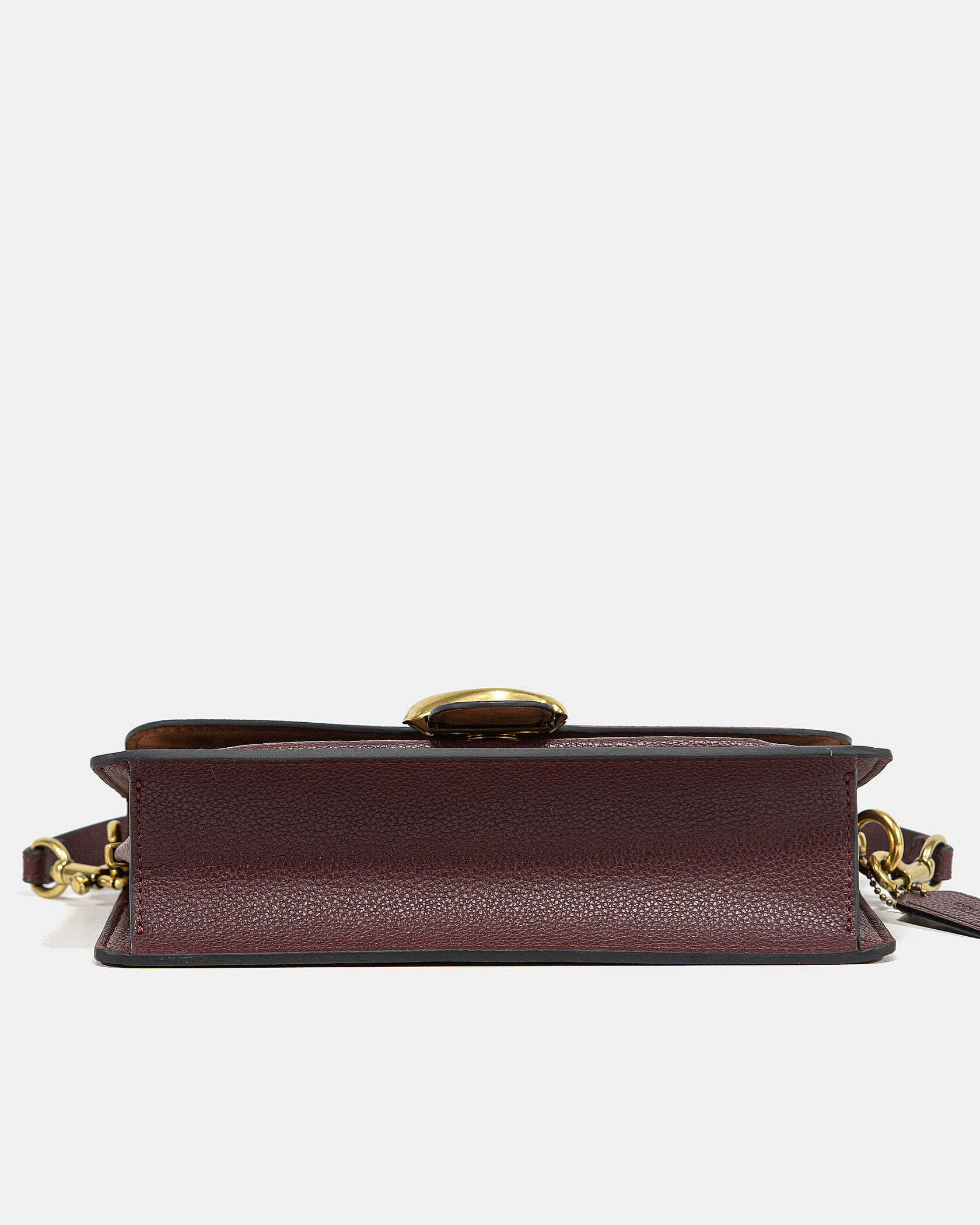 Coach Tabby Small Shoulder Bag in Oxblood/Burgundy Leather - 9