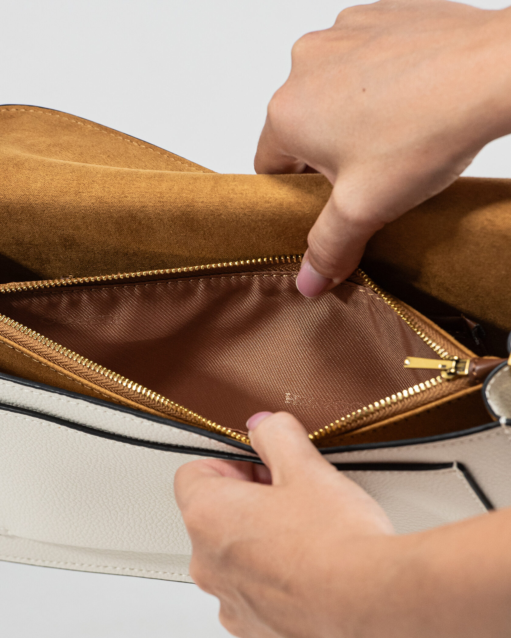 Coach Tabby Small Shoulder Bag in White Leather - 14