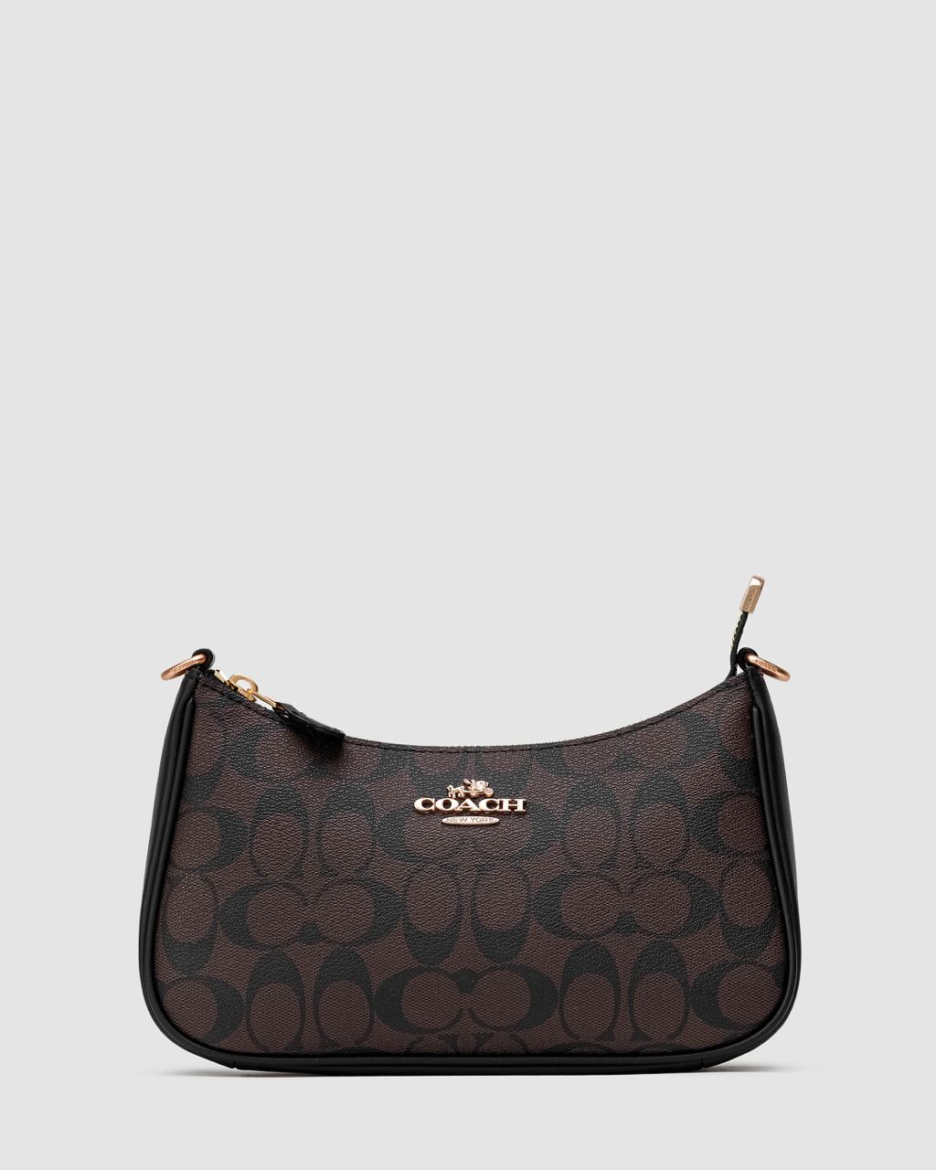 Coach Teri Shoulder Bag In Signature Canvas - 6