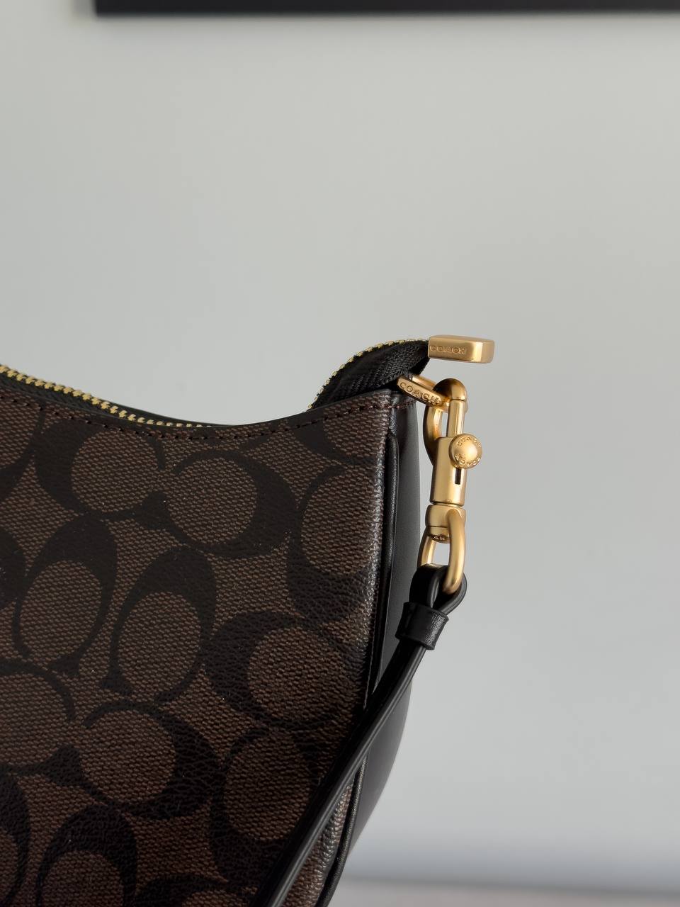 Coach Teri Shoulder Bag In Signature Canvas - 11