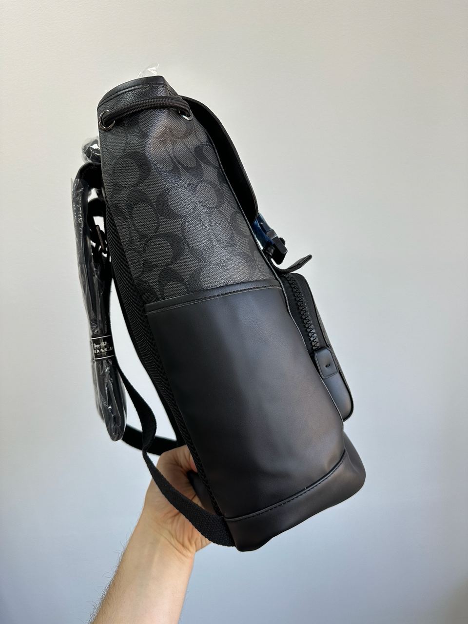 Coach Track Backpack In Signature Canvas - 6