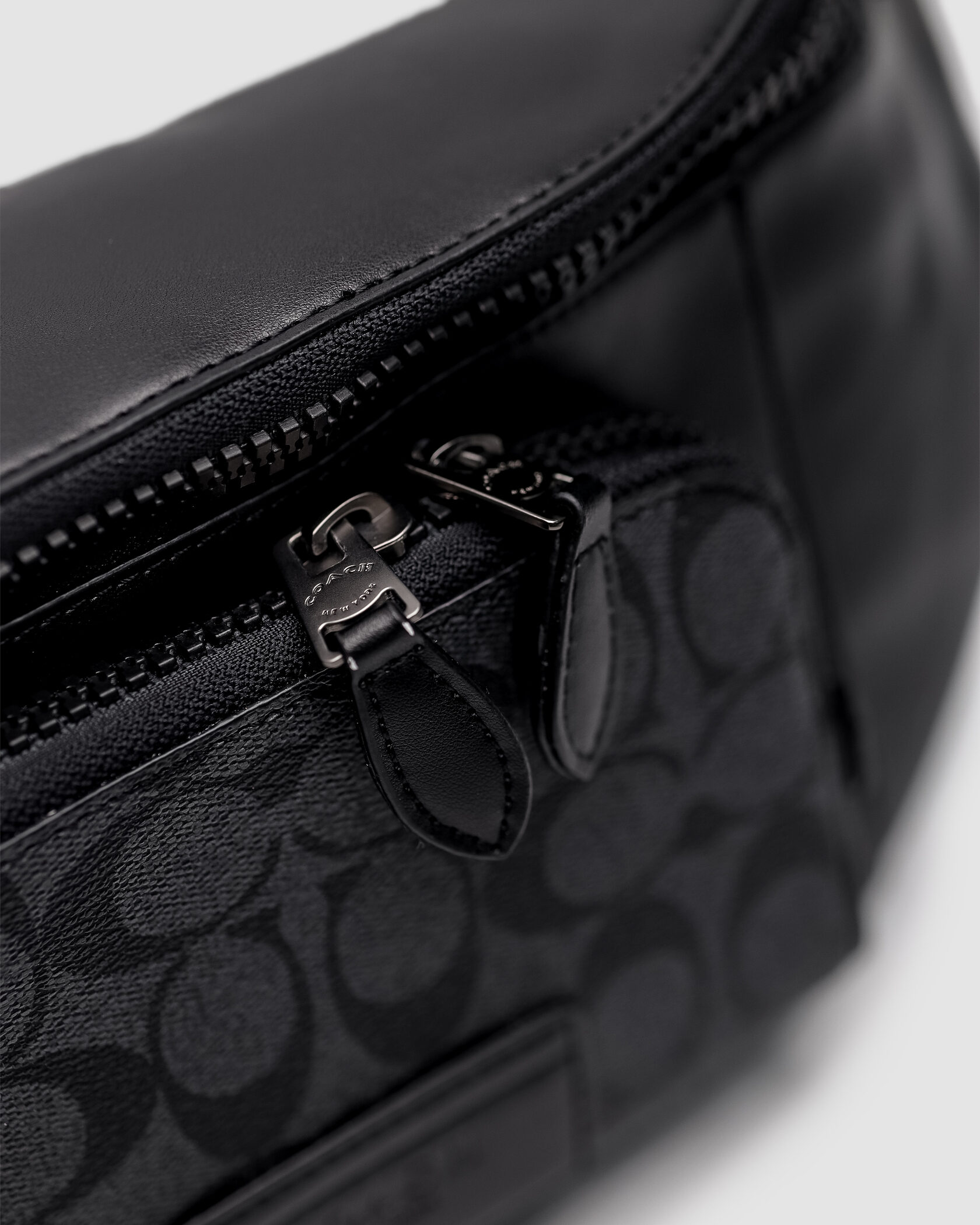 Coach Track Belt Bag Grey/Black - 10