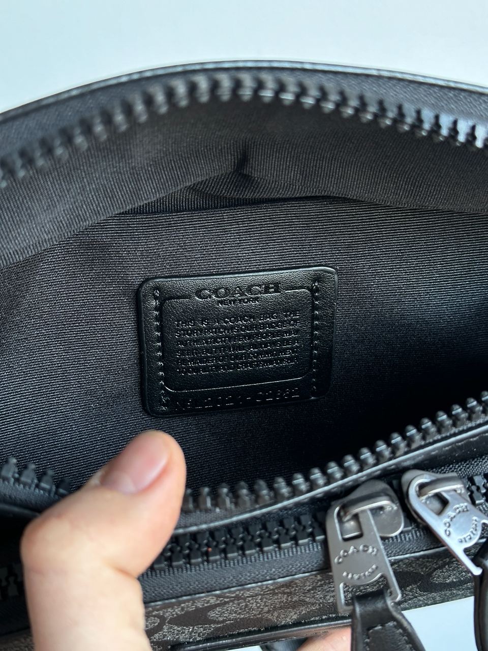 Coach Track Belt Bag Grey - 20