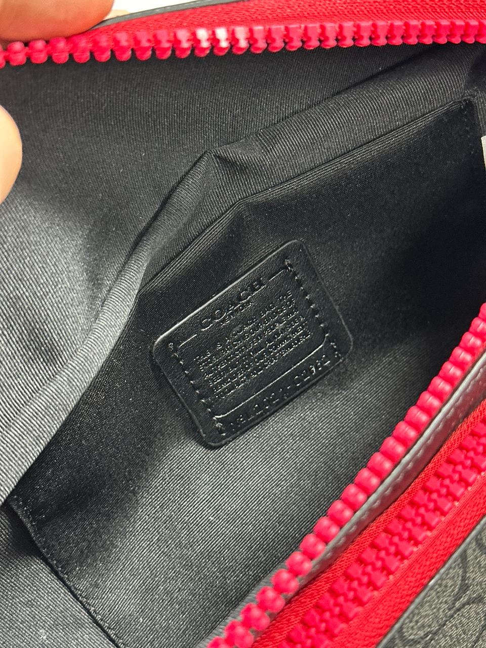 Coach Track Belt Bag in Colorblock - 13