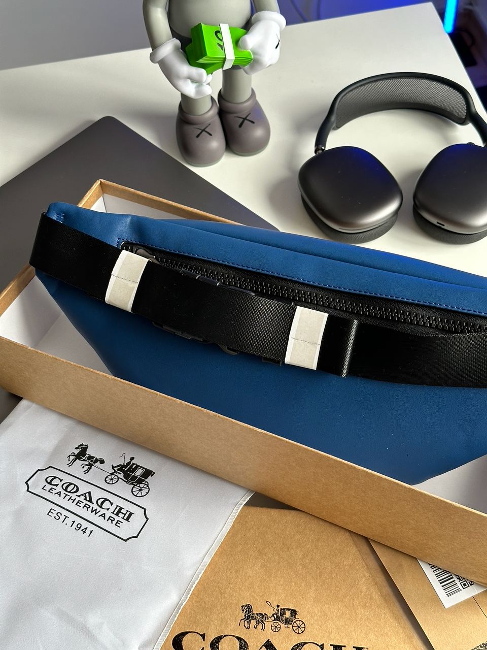 Coach Track Belt Bag in Colorblock - 12