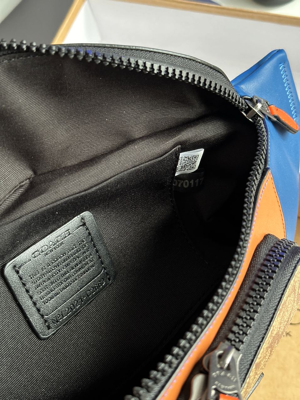 Coach Track Belt Bag in Colorblock - 17