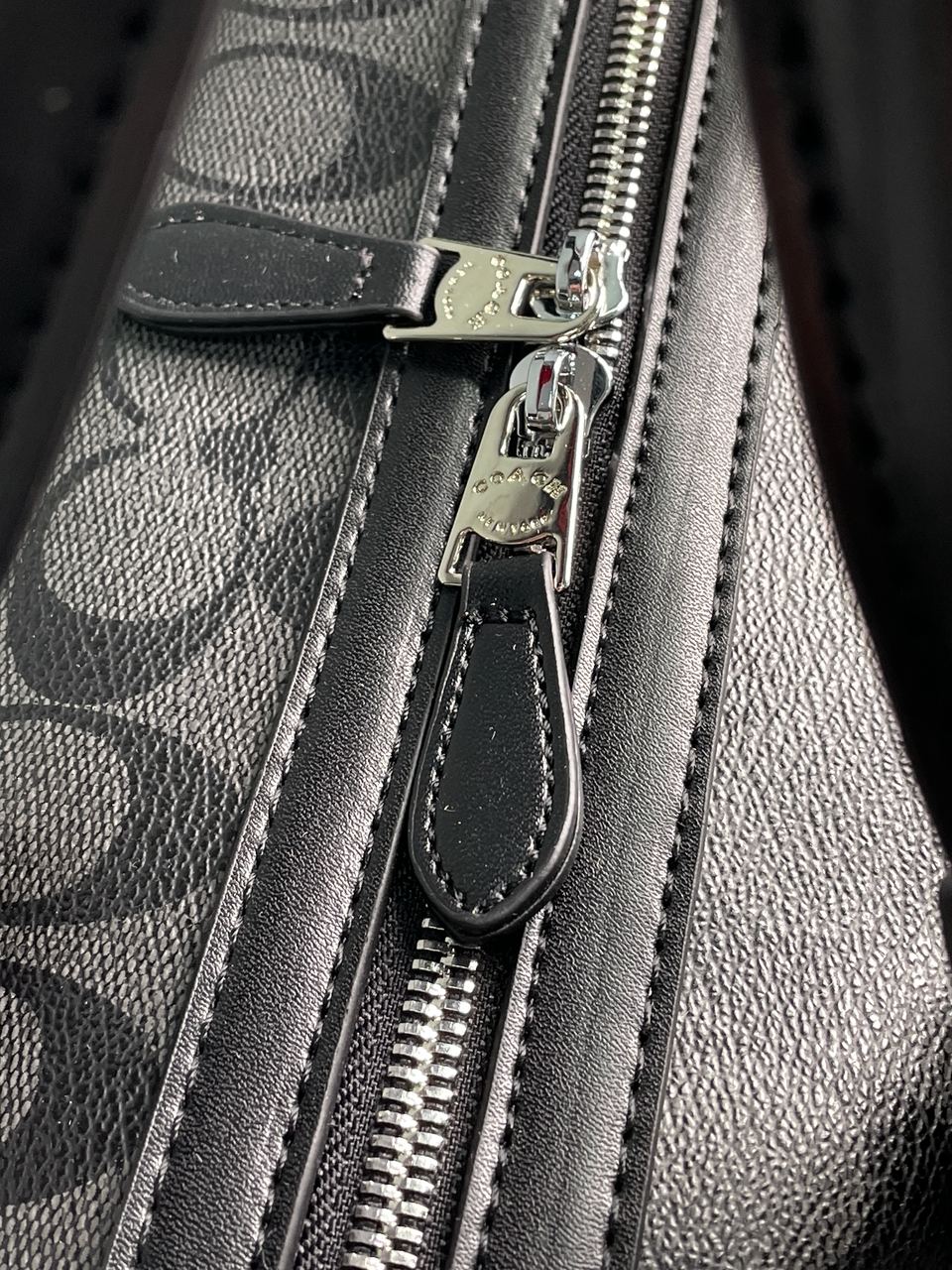 Coach Voyager Duffle Bag In Charcoal - 12