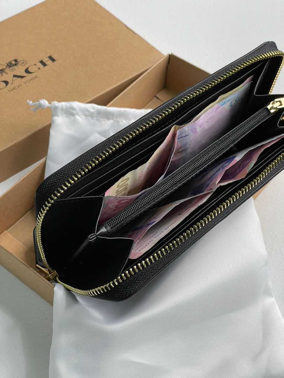 Coach Wallet Dark Brown/Black - 10