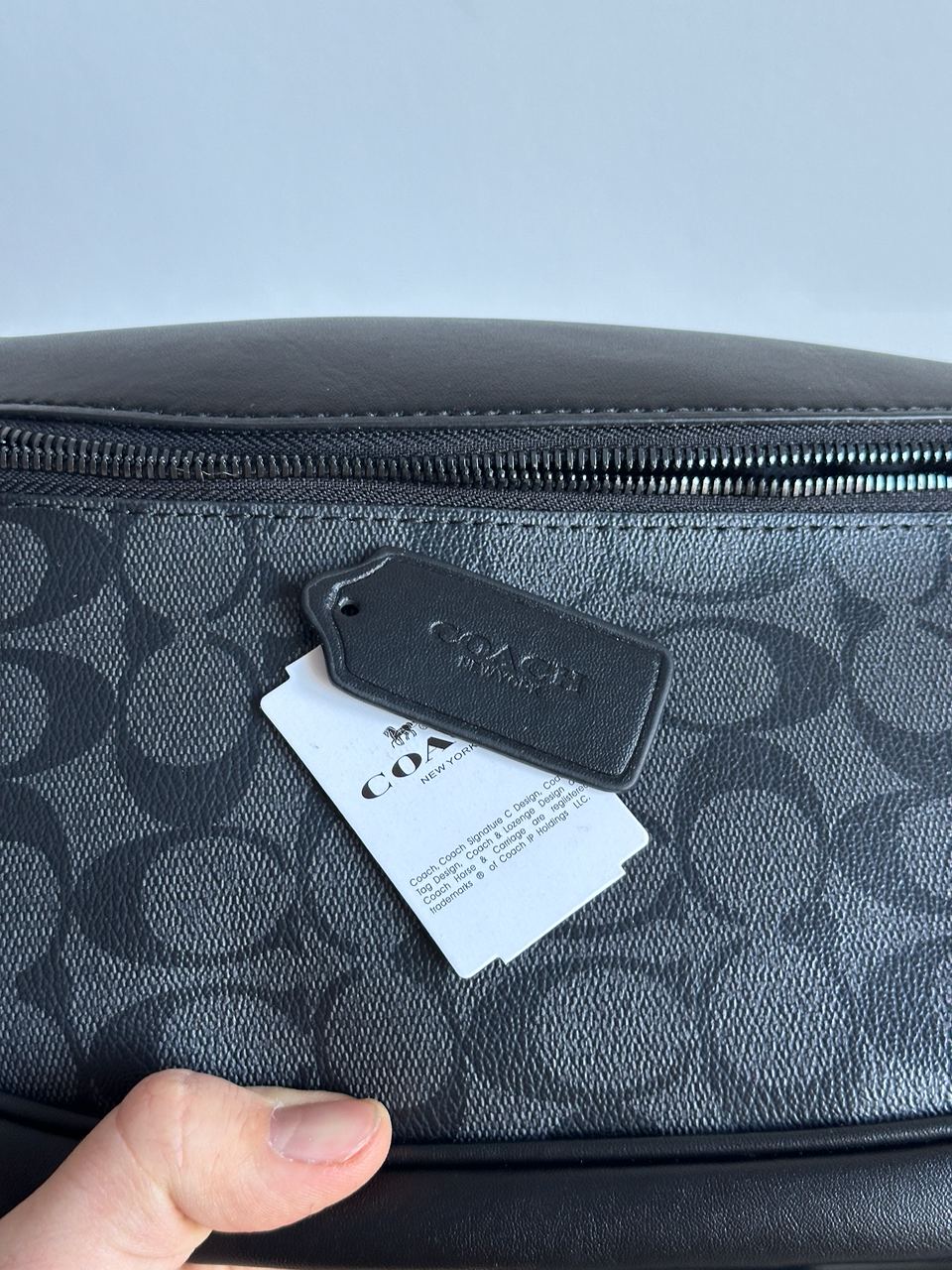 Coach Warren Belt Bag Grey - 15