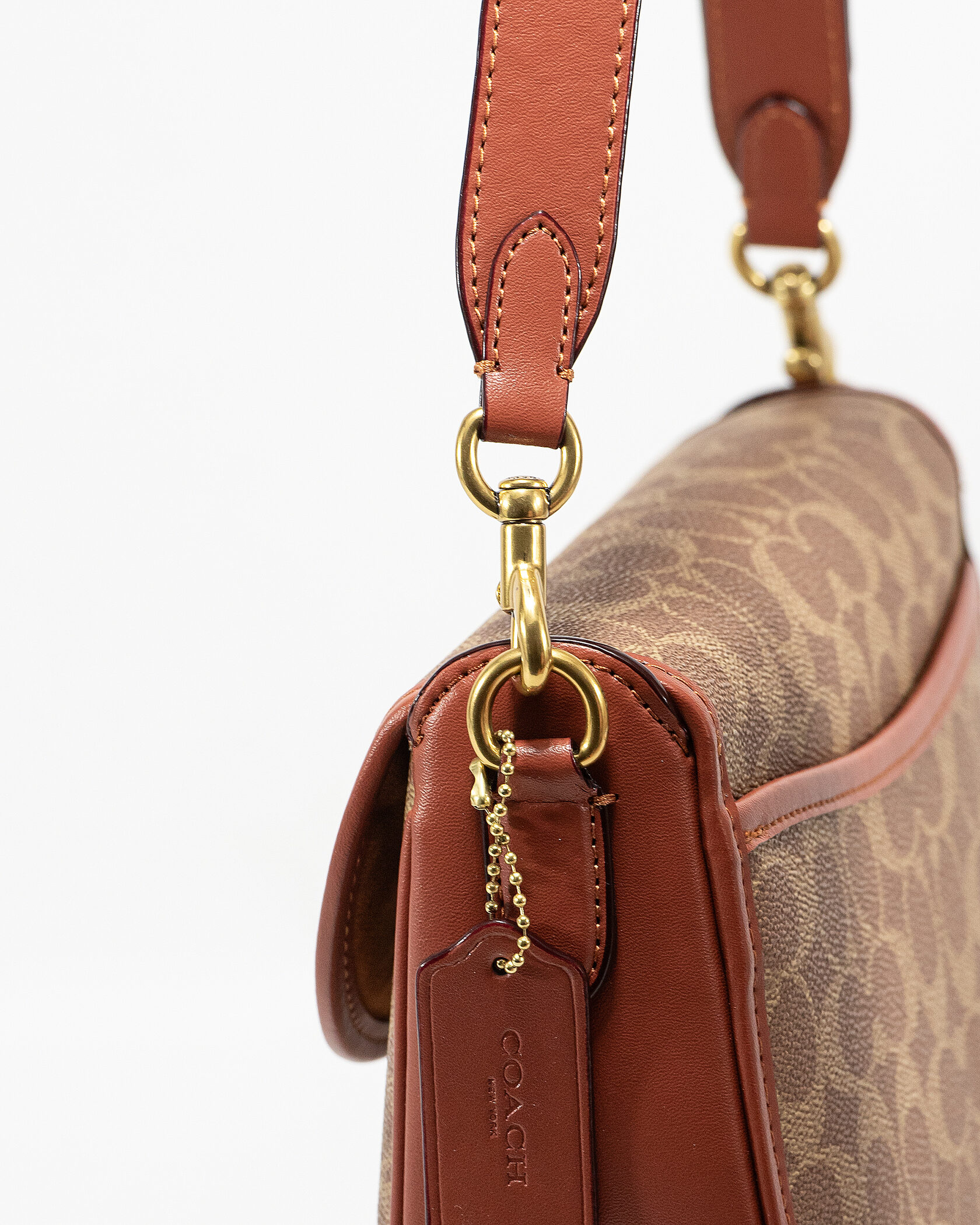 Coach Willow Signature Canvas Saddle Bag - 9