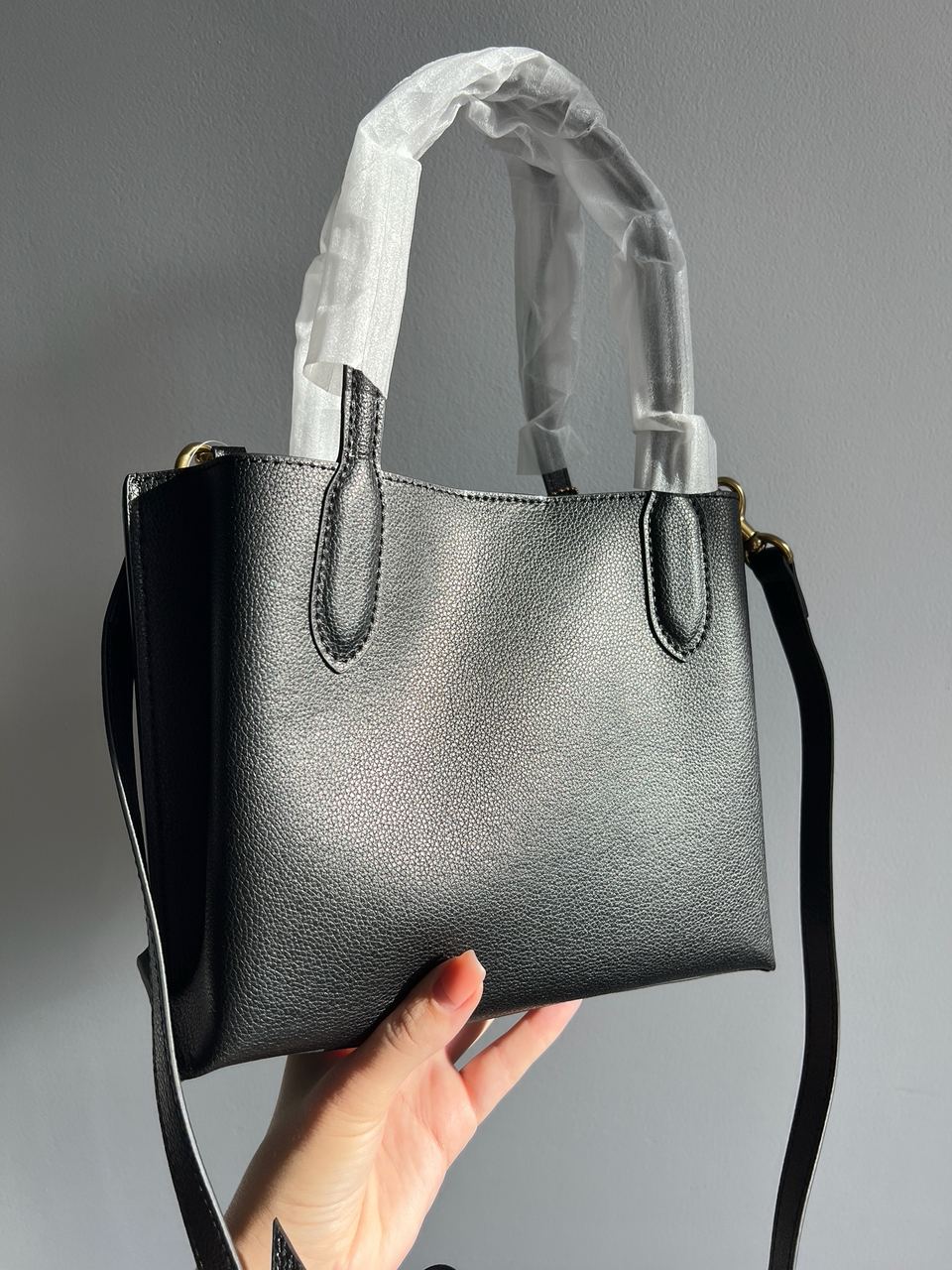 Coach Willow Tote 24 In Black - 12