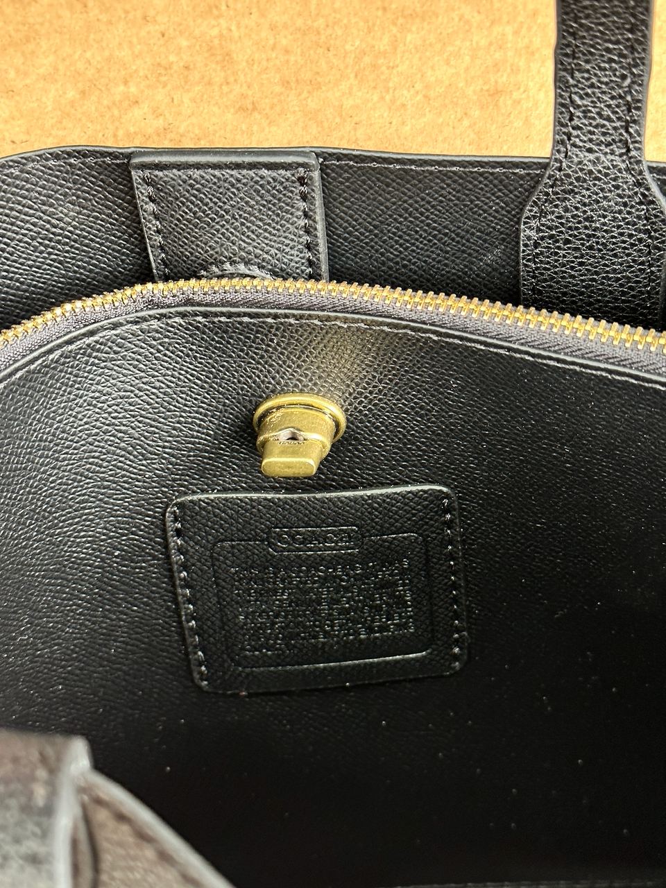 Coach Willow Tote 24 In Black - 25