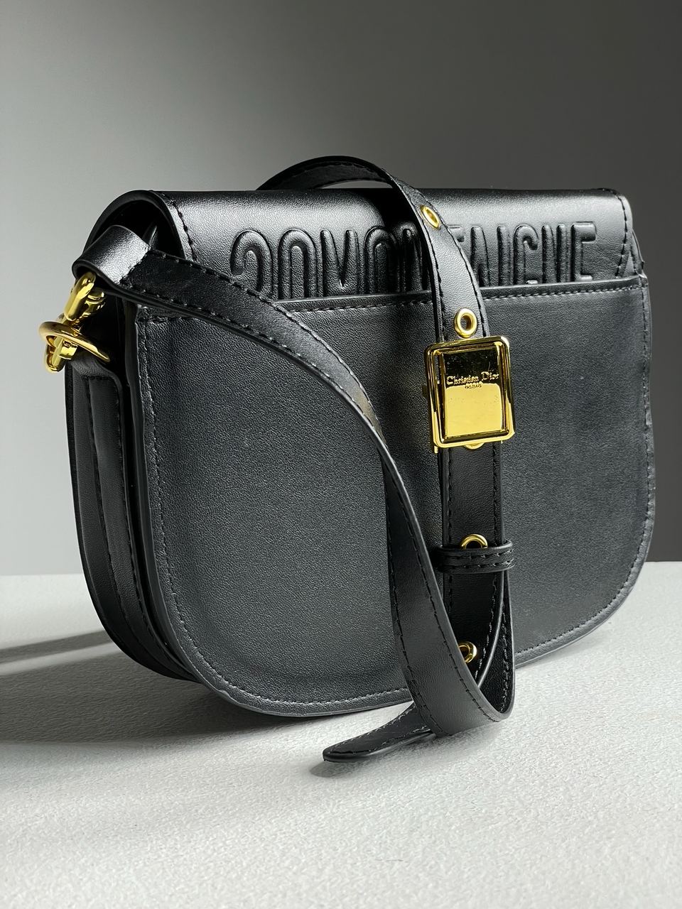 Dior Bobby Bag Black Smooth Skin - 13