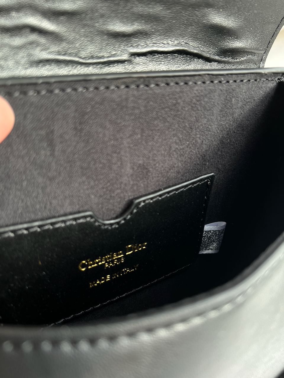 Dior Bobby Bag Black Smooth Skin - 27