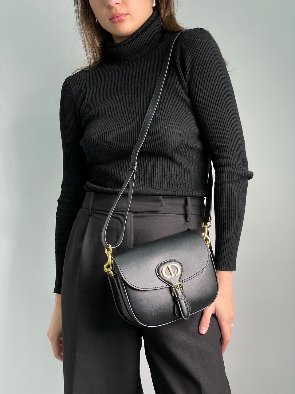 Dior Bobby Bag Black Smooth Skin - 8