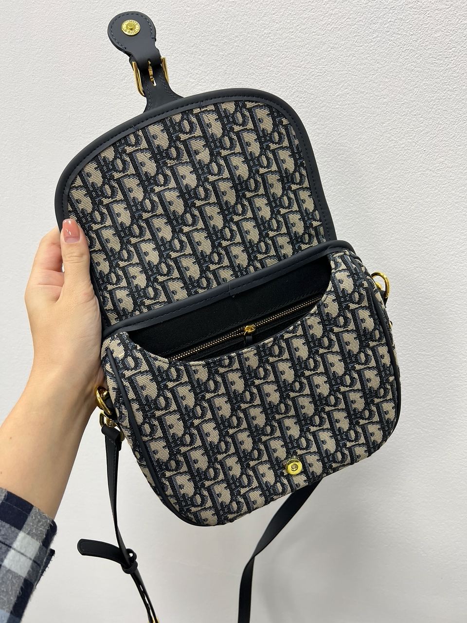 Dior Bobby Bag Blue Oblique - 18