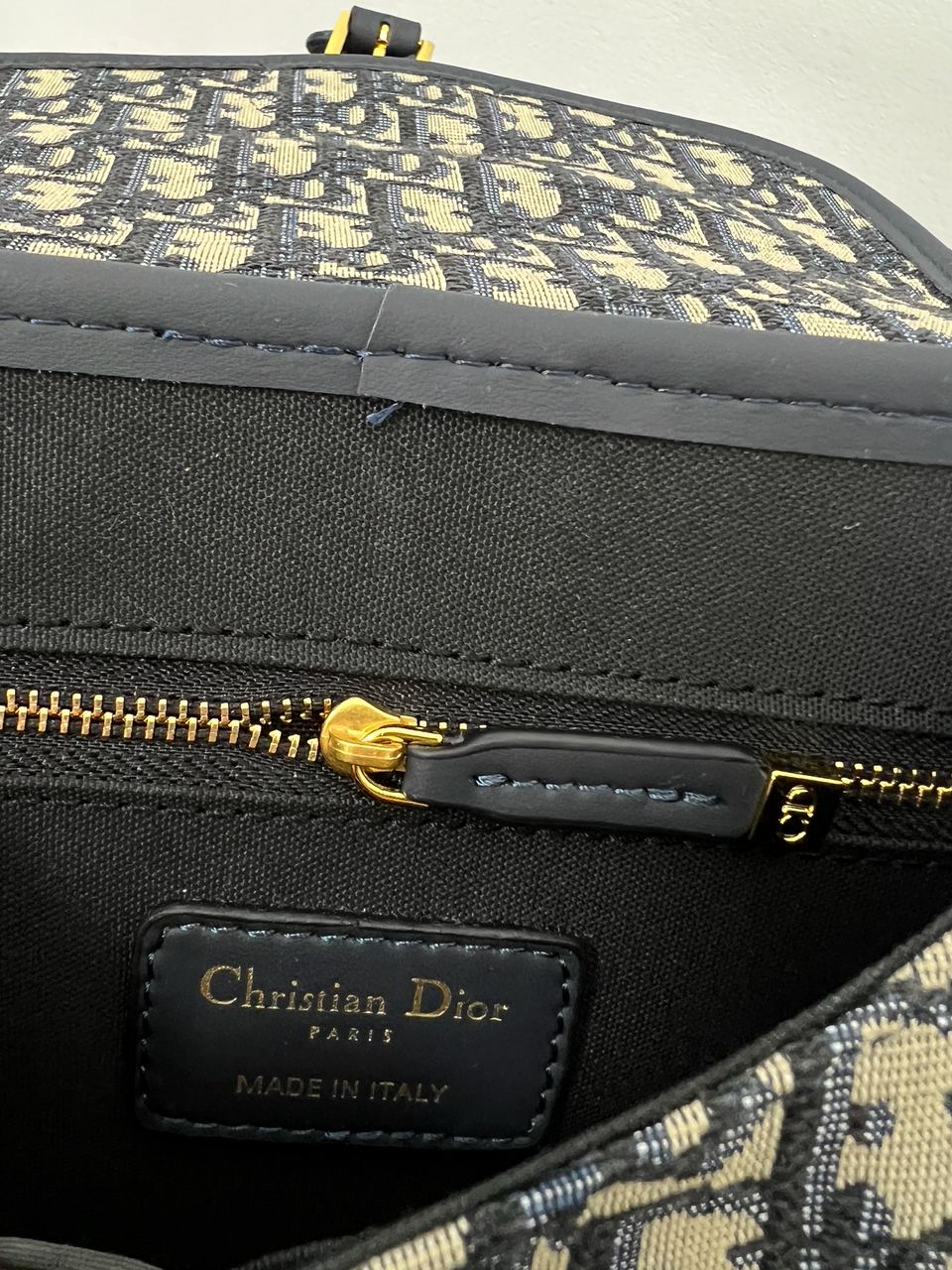 Dior Bobby Bag Blue Oblique - 20