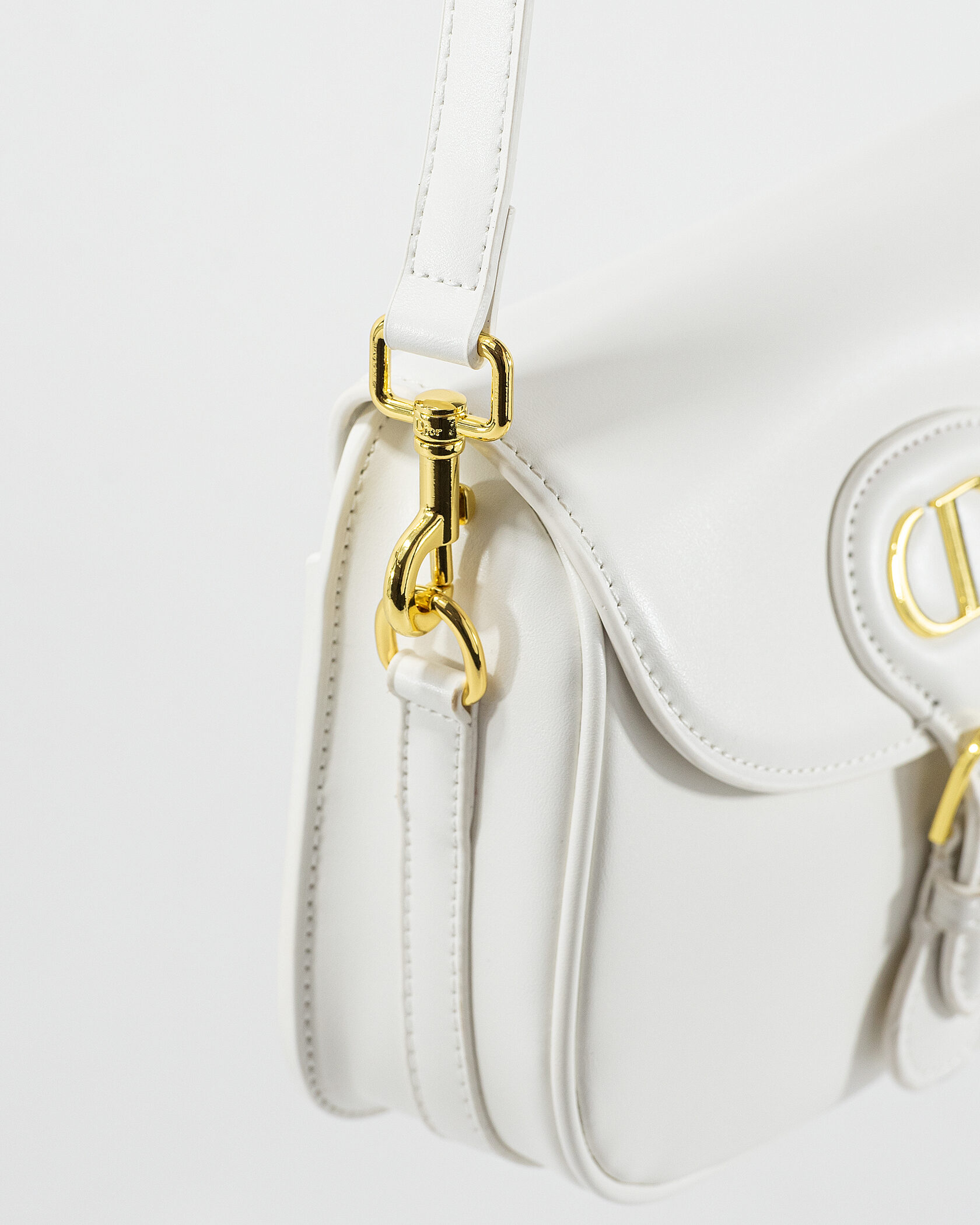 Dior Bobby Bag White Smooth Skin - 10