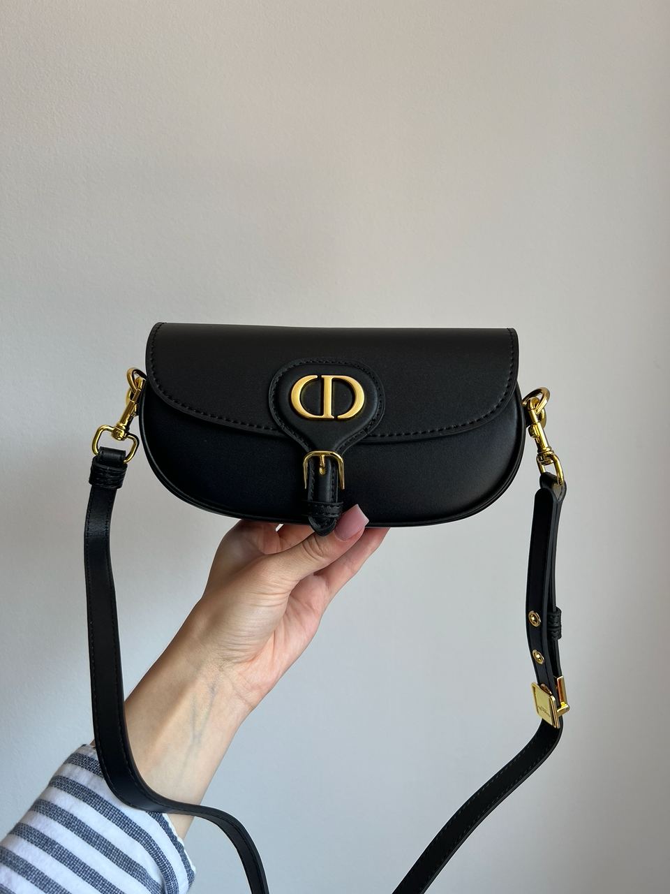 Dior Bobby East-West Bag Black Box Calfskin - 2