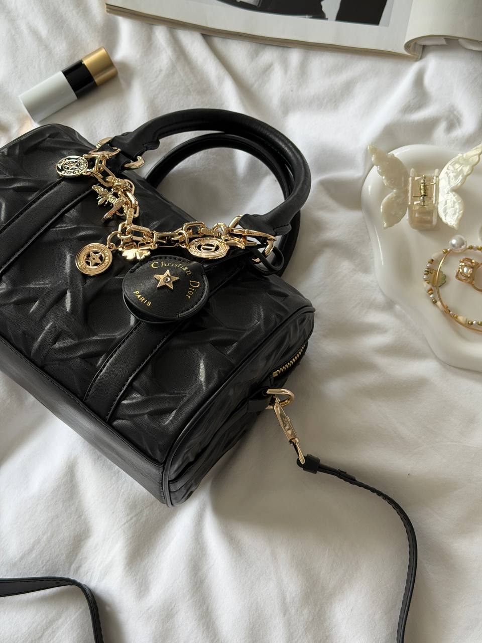 Dior Lady D-Joy Mikro Bag Black - 5