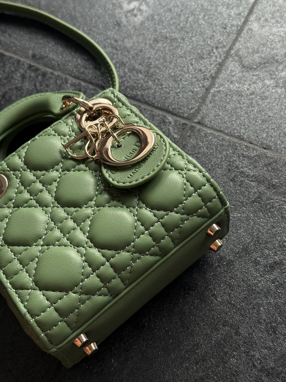 Dior Lady D-Joy Mikro Bag Green - 14