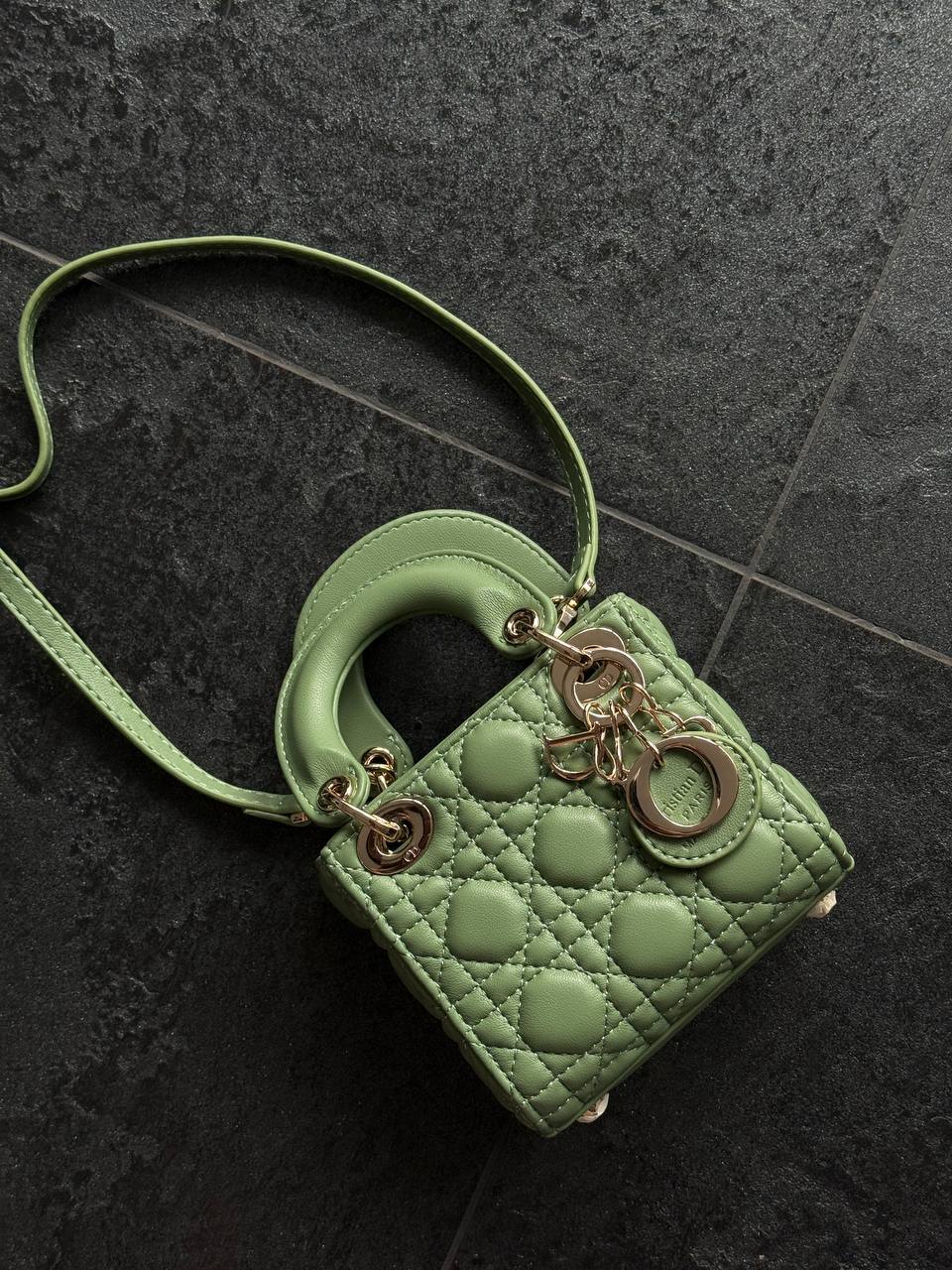 Dior Lady D-Joy Mikro Bag Green - 8