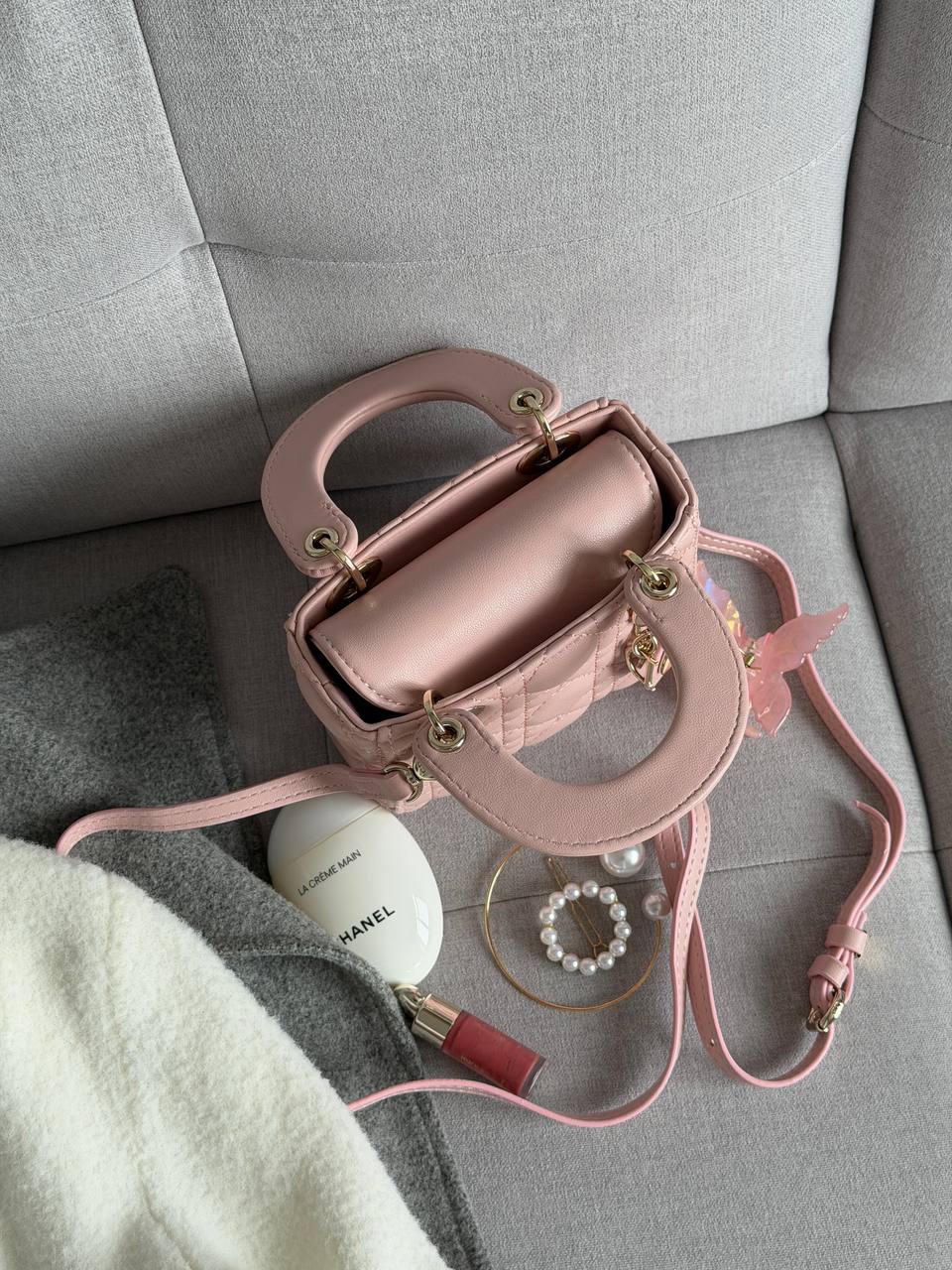 Dior Lady D-Joy Mikro Bag Pink - 14